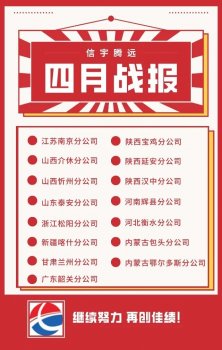 <b>信宇腾远成立江苏南京、甘肃兰州、内蒙古包头等15家分公司</b>