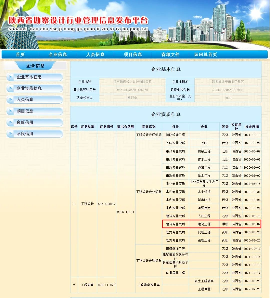 信宇腾远成功升级建筑设计甲级资质