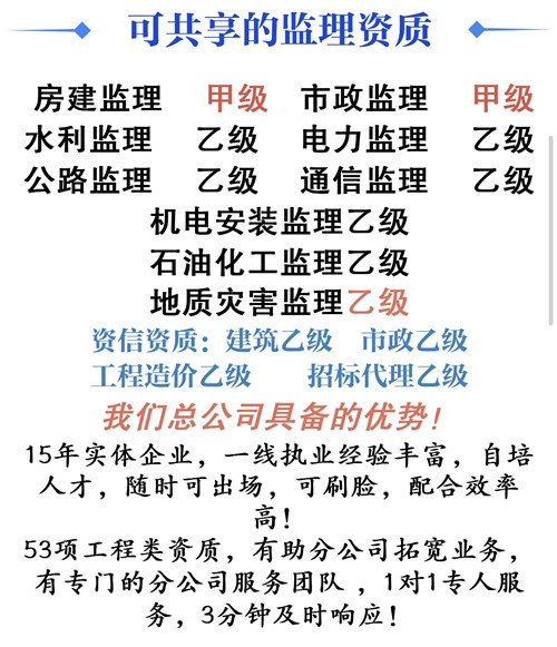 电力监理公司合作加盟